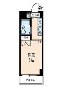 エバーグレース西府【3階】の間取り