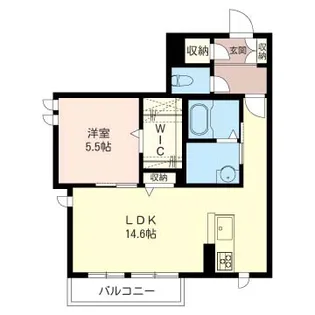 Premier MaisonII【1階】の間取り