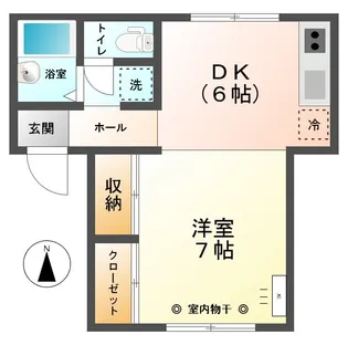 ラ・コルテ【2階】の間取り