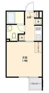 東京都渋谷区代々木3【マンション】の間取り