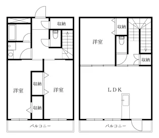 徳島県徳島市末広4【一戸建】の間取り