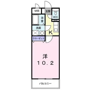 香川県高松市宮脇町1【マンション】の間取り