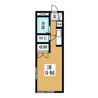 ヒルズアイザワ【1階】の間取り