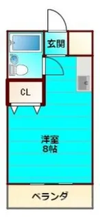 カーサ山城【2階】の間取り