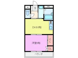 サンヒルズ鈴鹿【1階】の間取り