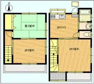 川崎コーポの間取り