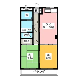 メゾンドフォーレ大塚【4階】の間取り
