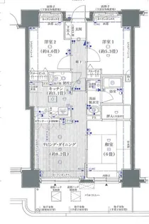 ハイホーム東青梅【10階】の間取り