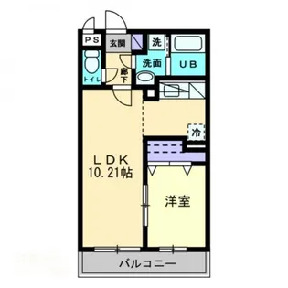 クローリスYUME【4階】の間取り