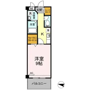 Ocean Terrace【4階】の間取り