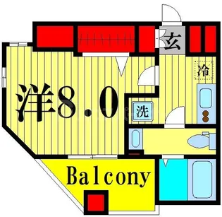 東京都足立区綾瀬2【マンション】の間取り