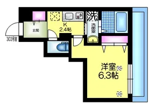 東京都練馬区石神井町3【マンション】の間取り
