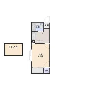 ドルフィン宮子【3階】の間取り