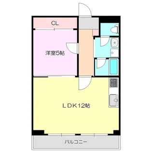 エクセルハイツ【3階】の間取り
