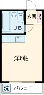 エステート田園【2階】の間取り