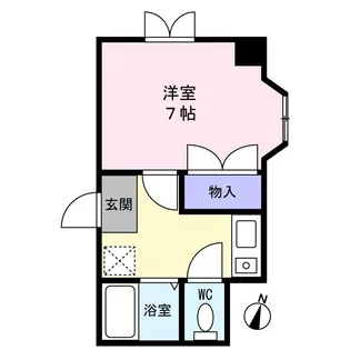 仙台旭ヶ丘ハウス【1階】の間取り