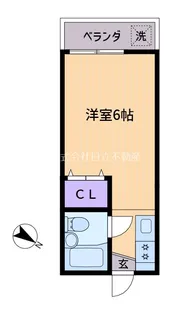 エトワール笹塚【2階】の間取り