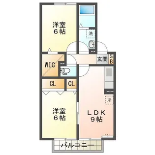 プレミール ボヌール B【2階】の間取り