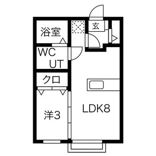 パール・メゾンII【2階】の間取り