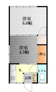 フォーアールI【2階】の間取り