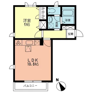 アルエットC【2階】の間取り
