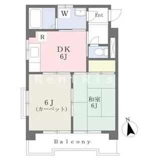 サンセット88【2階】の間取り