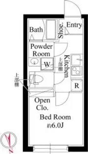 ルーム馬込の間取り