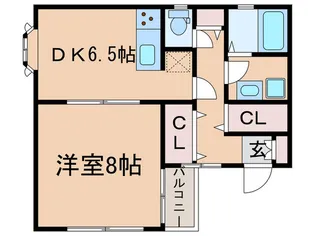 稲葉町ハイツ【1階】の間取り