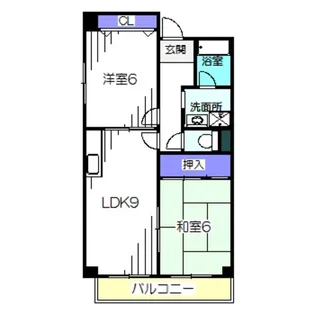 シャルマンエイト【2階】の間取り