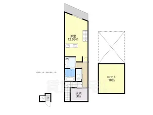 ブロンテ五色山【2階】の間取り