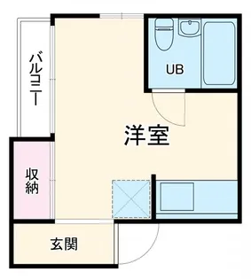 プリモクラッセ高津【1階】の間取り