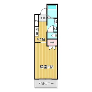 レグレスY【3階】の間取り