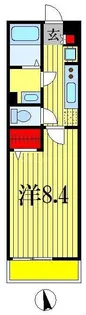 千葉県市川市北方町4【マンション】の間取り