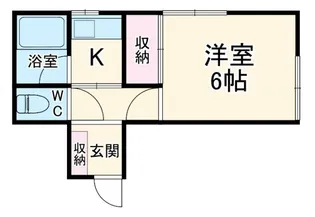 ポルカーレII【2階】の間取り