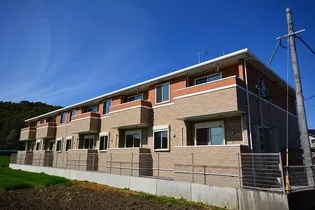 福岡県朝倉郡筑前町山隈【アパート】の外観