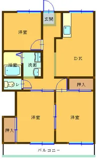 コーポアワーズ【2階】の間取り