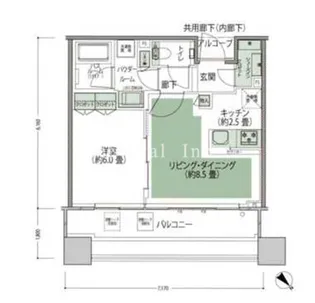 スカイフォレストレジデンス【7階】の間取り