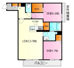 Maison de Colline【2階】の間取り