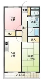 ルミエール・テルメ【3階】の間取り