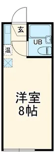 びいはうす壱番館【1階】の間取り