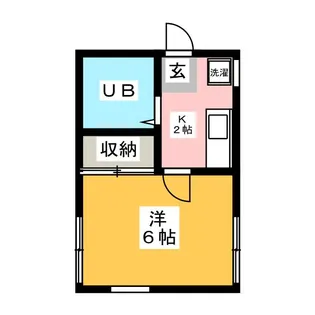 依田ハイツ【1階】の間取り