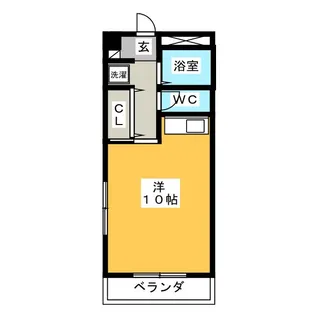 ウイングコート北山【3階】の間取り