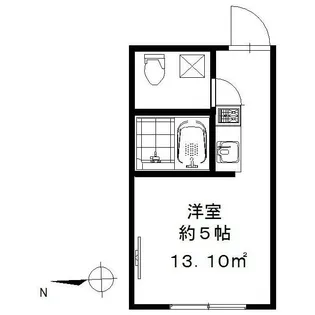 東京都荒川区東尾久3【マンション】の間取り