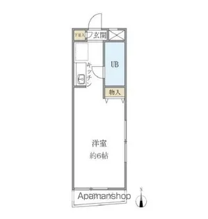 ブルークレール・K【4階】の間取り