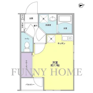 メゾン・プルミエ【1階】の間取り