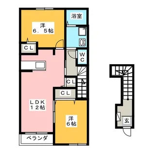 サンヒルズ【2階】の間取り