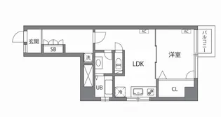 秋山ビル【7階】の間取り