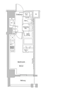 東京都文京区関口1【マンション】の間取り