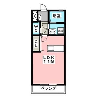 Ange CoCo【1階】の間取り