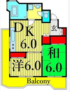 久五ビル 150【4階】の間取り